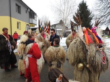 Kurenti obiskali tudi Občino Razkrižje 5
